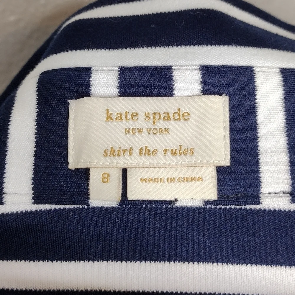 Kate Spade Striped Piper The Rules Skirt